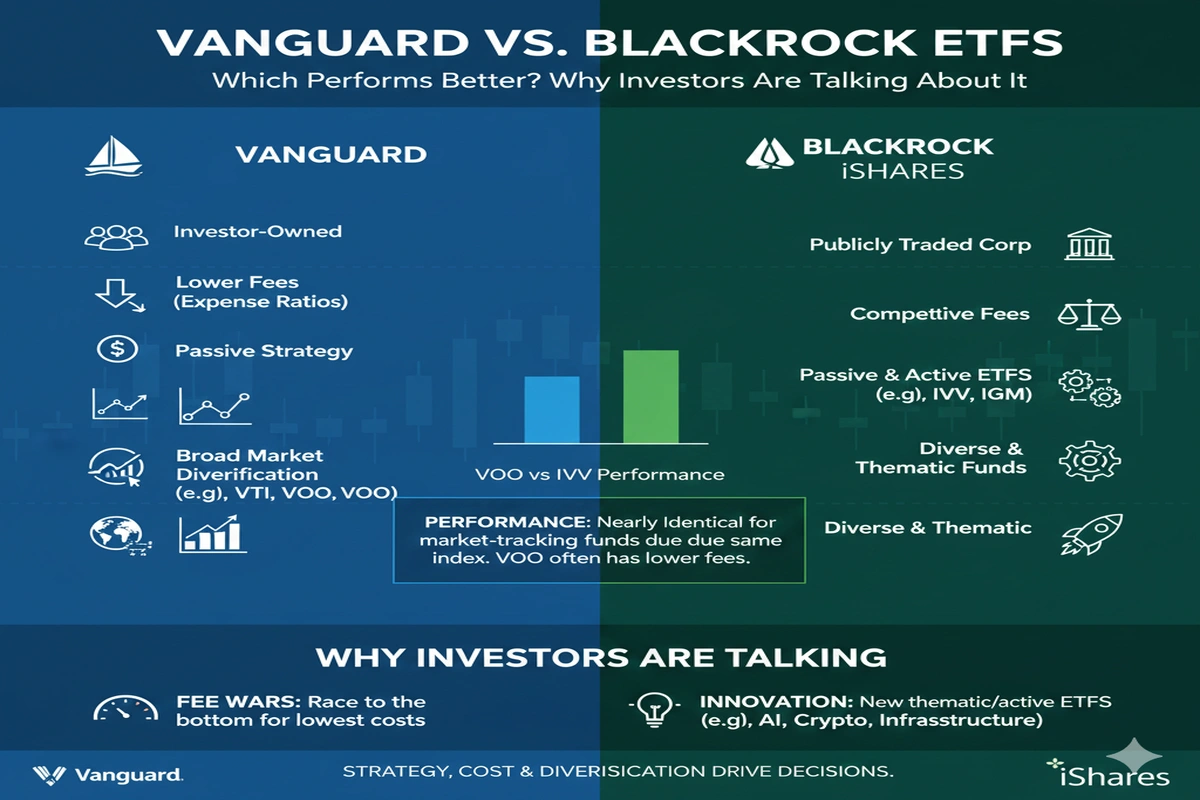 Vanguard vs BlackRock ETFs: Which Performs Better and Why Investors Are Talking About It