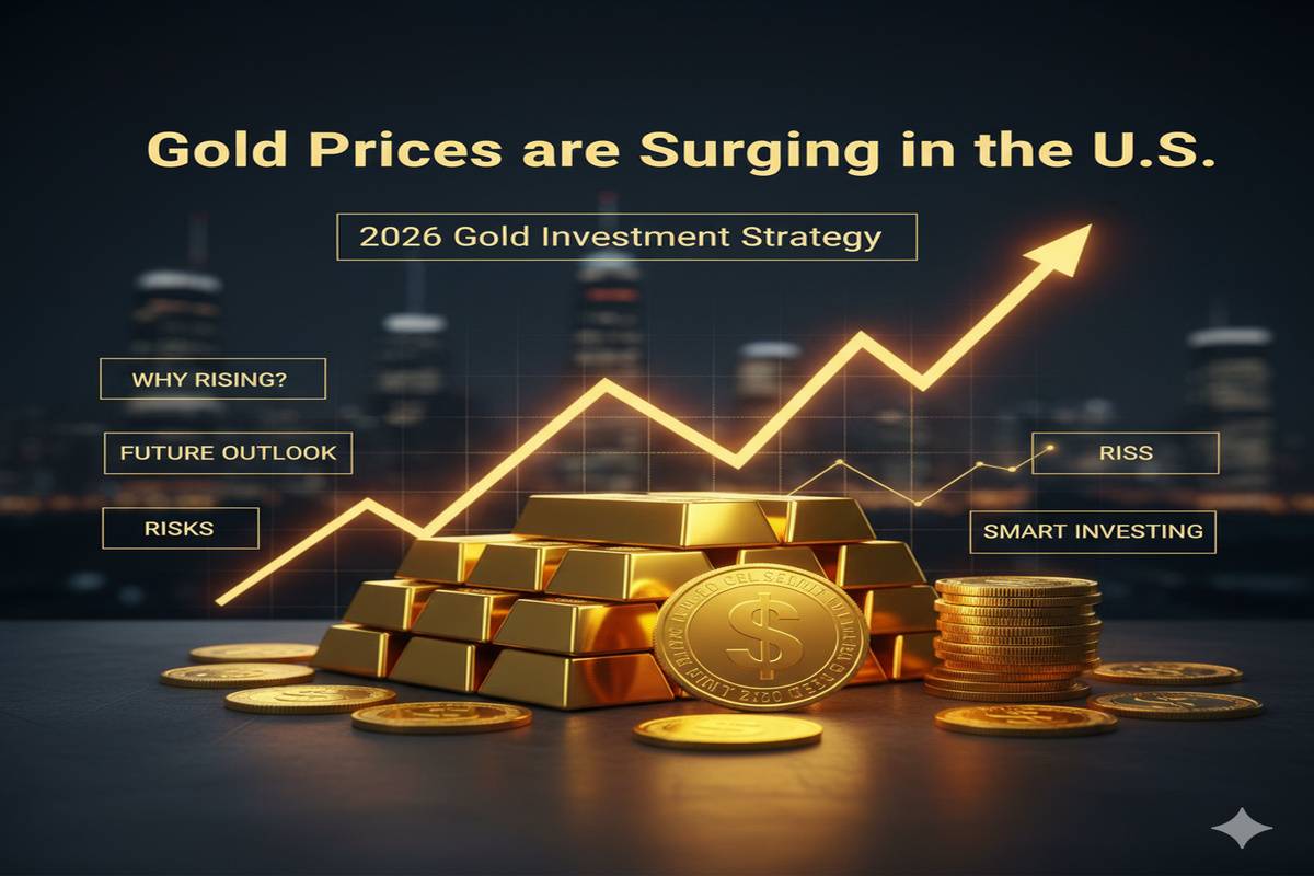 Why Gold Prices Are Rising Sharply in the U.S. — And What Smart Investors Should Do Next (2026 Outlook)