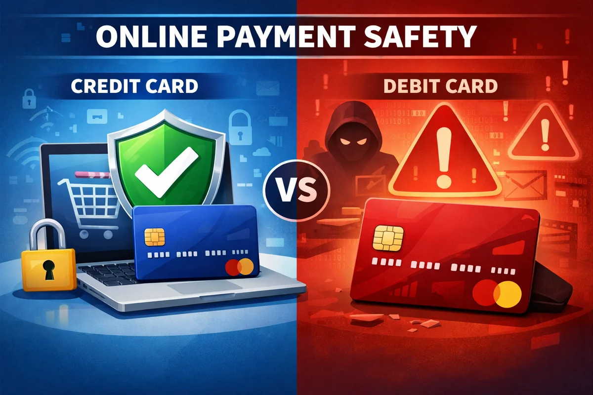 Credit Card vs Debit Card: Which Is Safer for Online & Travel Payments?