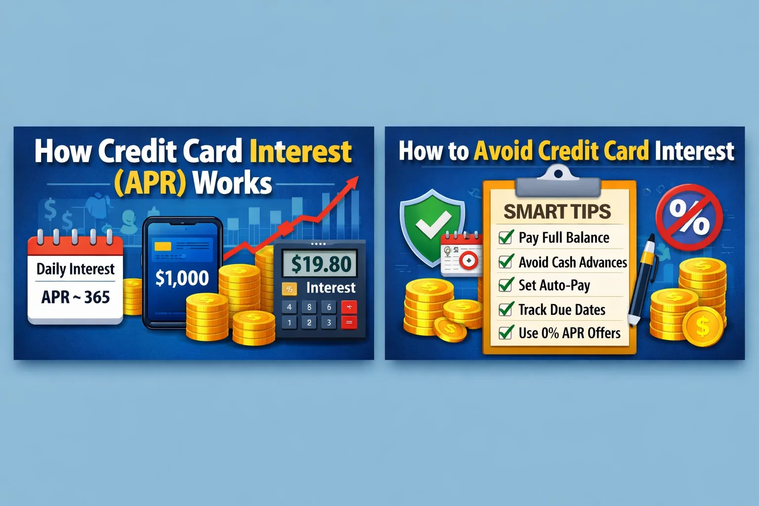 How Credit Card Interest (APR) Really Works – Simple Explanation With Real Examples