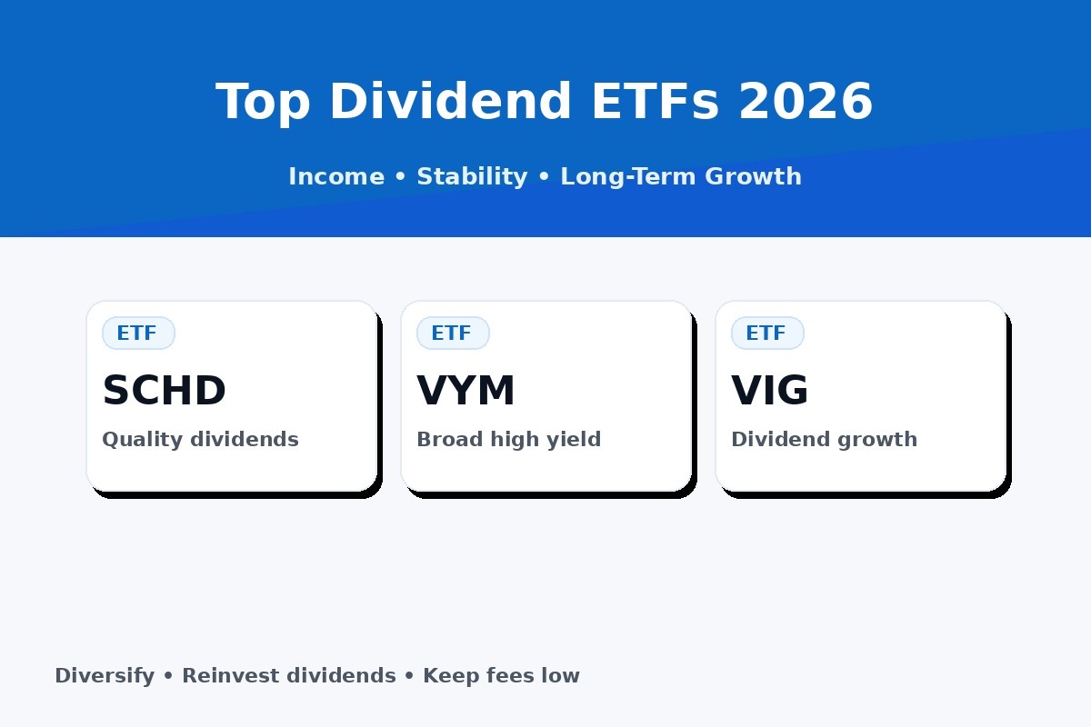 best dividend ETFs for 2026